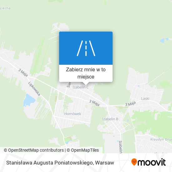 Mapa Stanisława Augusta Poniatowskiego