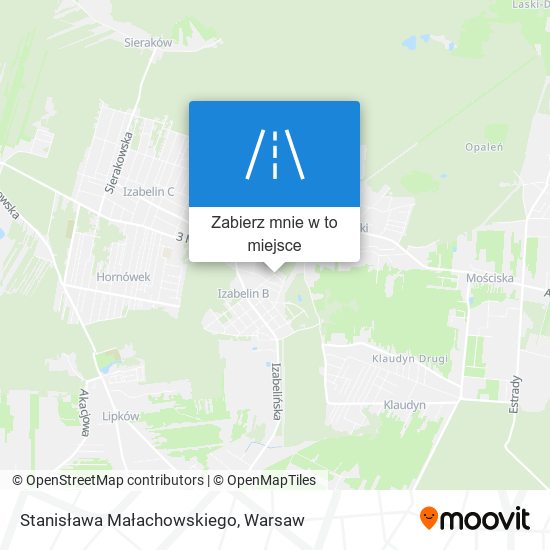 Mapa Stanisława Małachowskiego