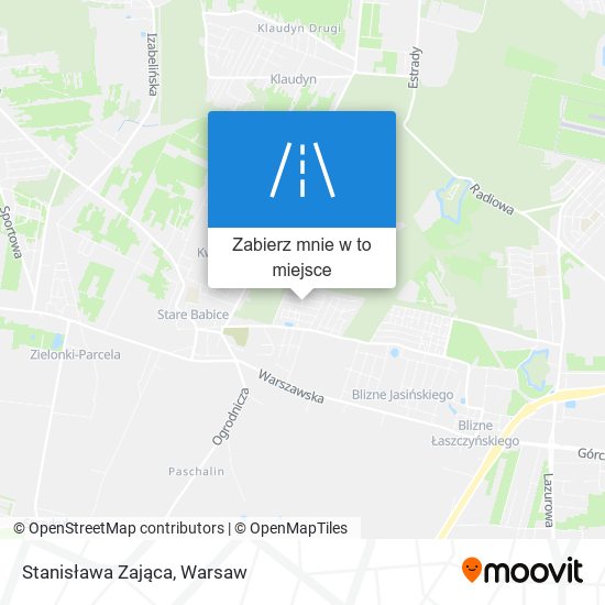 Mapa Stanisława Zająca