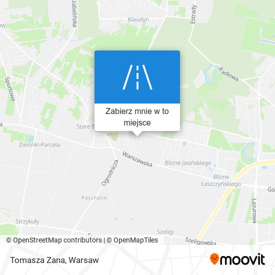 Mapa Tomasza Zana