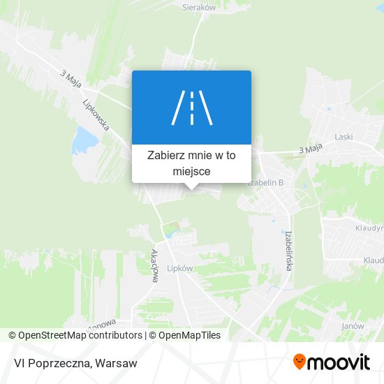 Mapa VI Poprzeczna