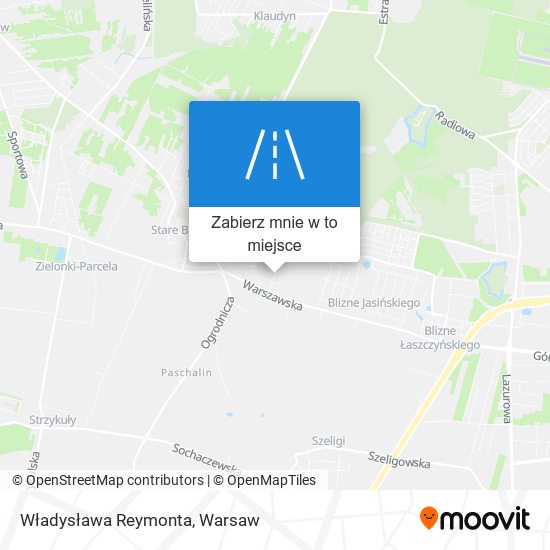 Mapa Władysława Reymonta