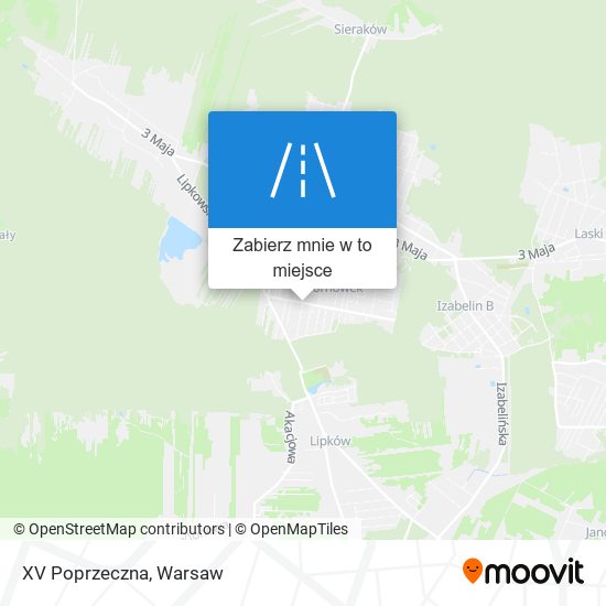 Mapa XV Poprzeczna