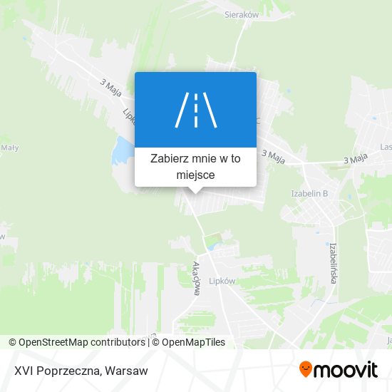 Mapa XVI Poprzeczna