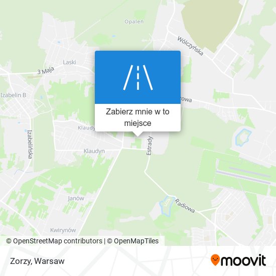 Mapa Zorzy