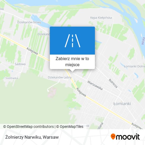 Mapa Żołnierzy Narwiku