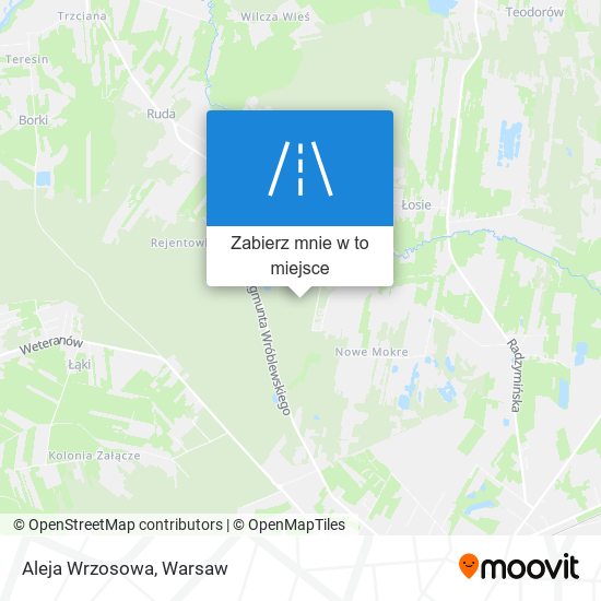 Mapa Aleja Wrzosowa