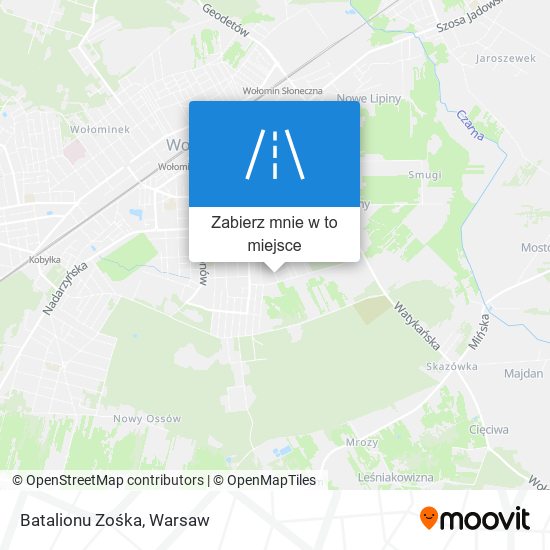 Mapa Batalionu Zośka