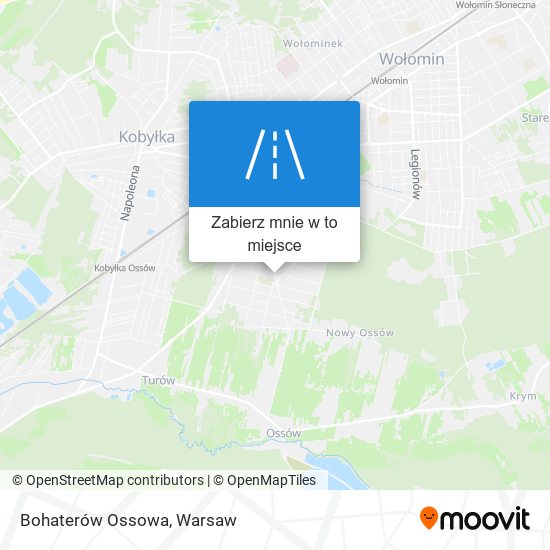 Mapa Bohaterów Ossowa