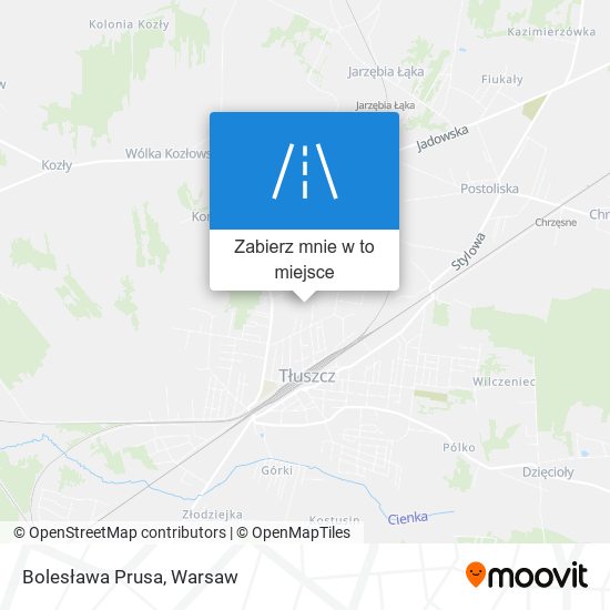 Mapa Bolesława Prusa