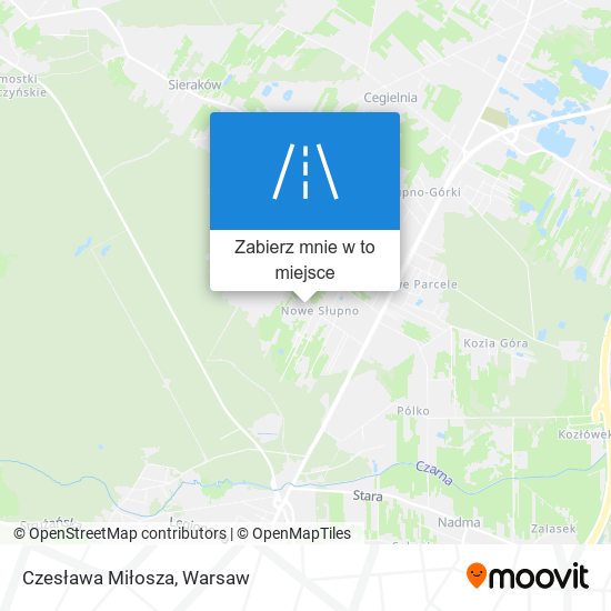 Mapa Czesława Miłosza