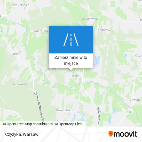 Mapa Czyżyka