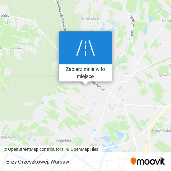 Mapa Elizy Orzeszkowej