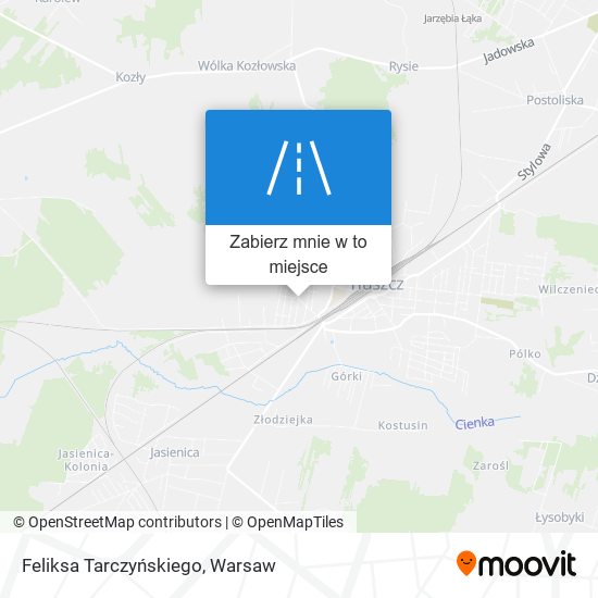 Mapa Feliksa Tarczyńskiego