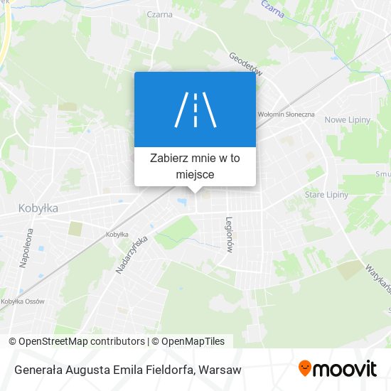 Mapa Generała Augusta Emila Fieldorfa