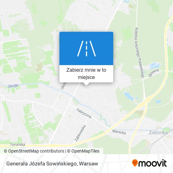 Mapa Generała Józefa Sowińskiego