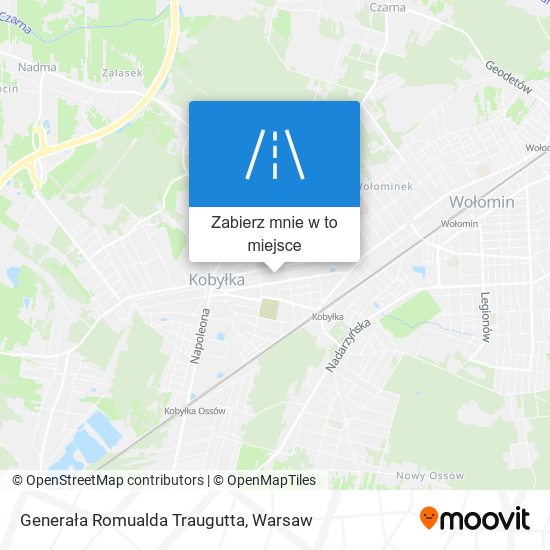 Mapa Generała Romualda Traugutta