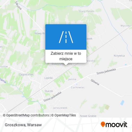 Mapa Groszkowa