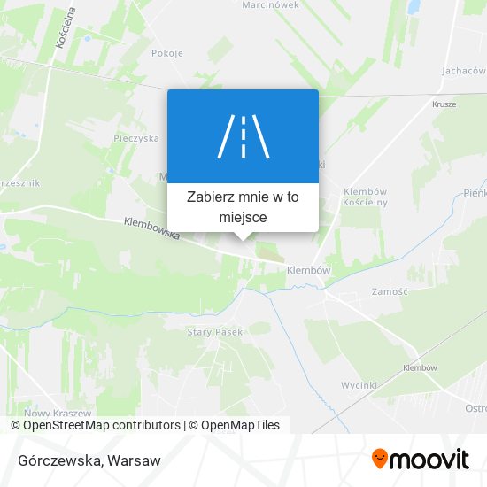 Mapa Górczewska