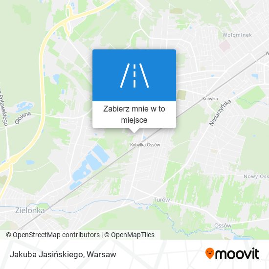 Mapa Jakuba Jasińskiego