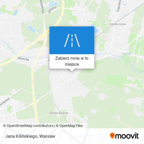 Mapa Jana Kilińskiego