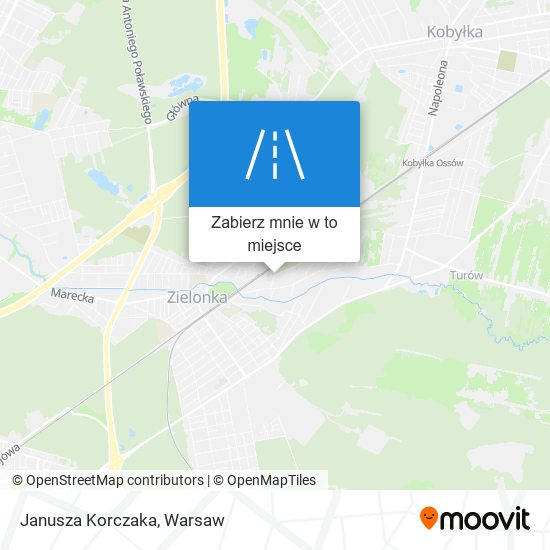 Mapa Janusza Korczaka