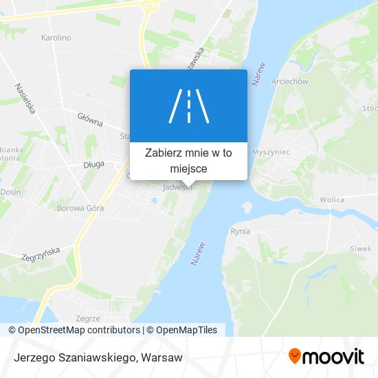 Mapa Jerzego Szaniawskiego