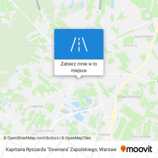 Mapa Kapitana Ryszarda "Downara" Zapolskiego