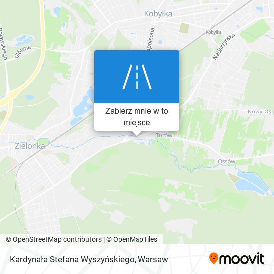 Mapa Kardynała Stefana Wyszyńskiego