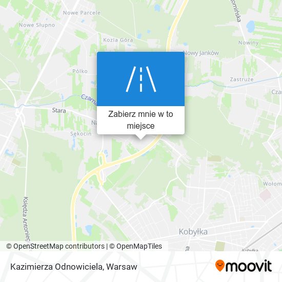 Mapa Kazimierza Odnowiciela