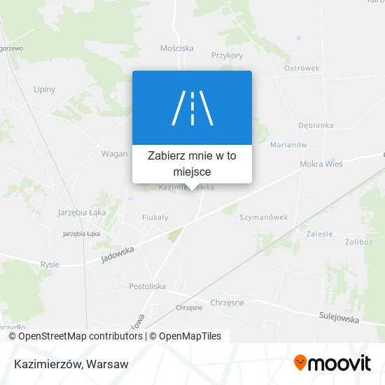 Mapa Kazimierzów