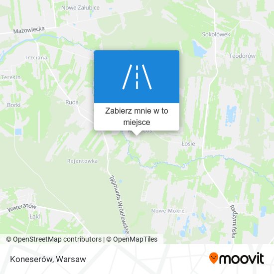 Mapa Koneserów