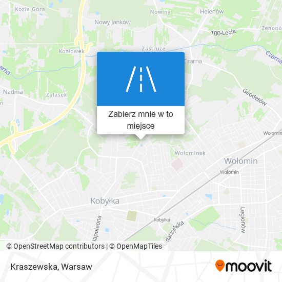 Mapa Kraszewska