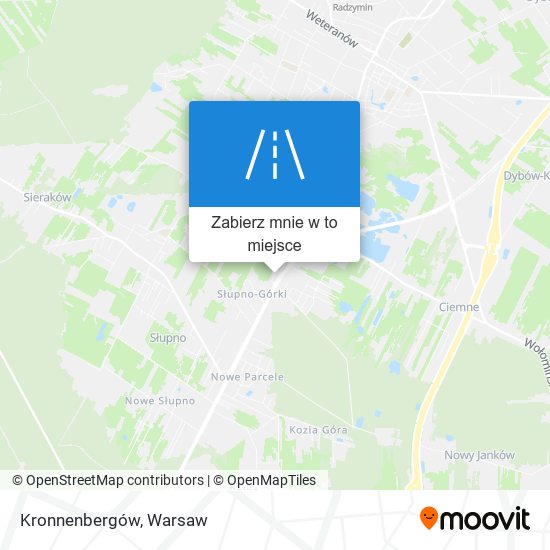 Mapa Kronnenbergów