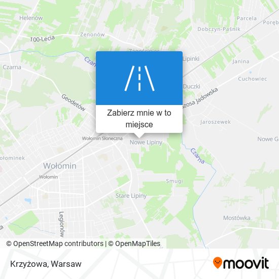 Mapa Krzyżowa