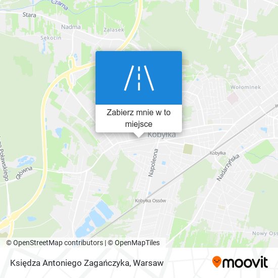 Mapa Księdza Antoniego Zagańczyka