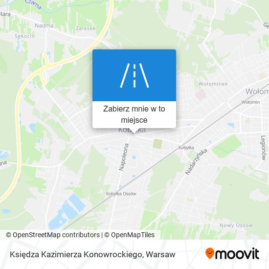 Mapa Księdza Kazimierza Konowrockiego