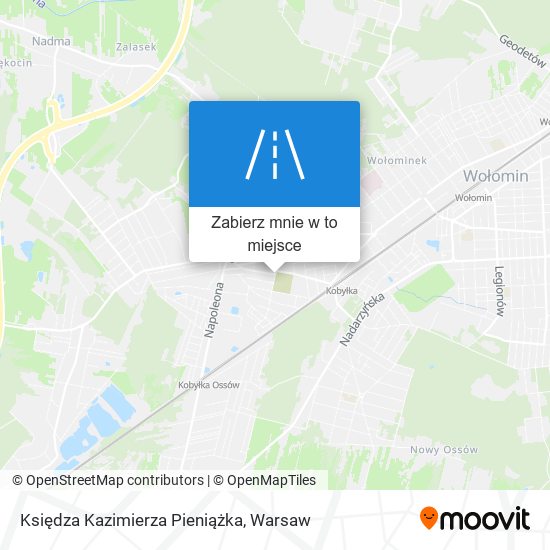 Mapa Księdza Kazimierza Pieniążka