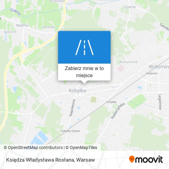 Mapa Księdza Władysława Rosłana