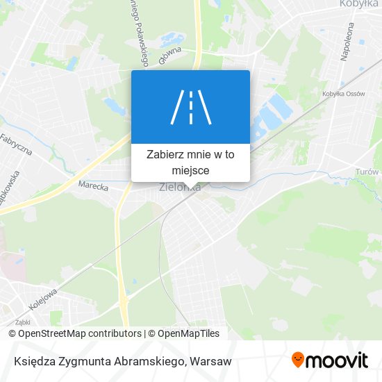 Mapa Księdza Zygmunta Abramskiego