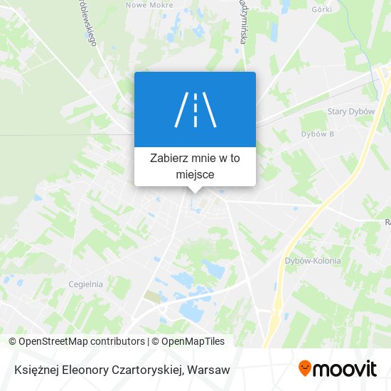 Mapa Księżnej Eleonory Czartoryskiej