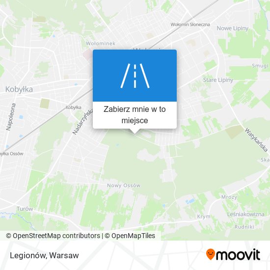 Mapa Legionów