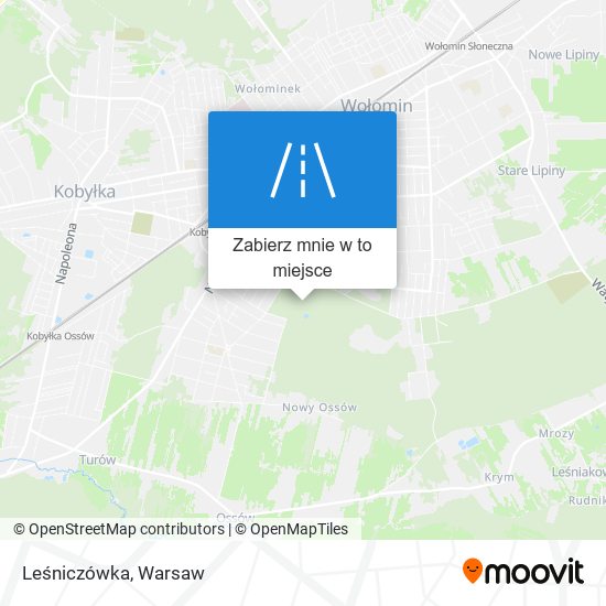 Mapa Leśniczówka