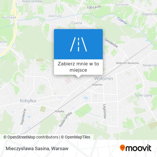 Mapa Mieczysława Sasina