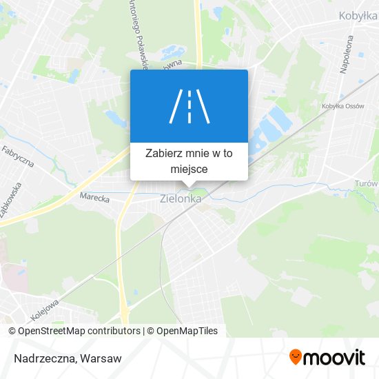 Mapa Nadrzeczna