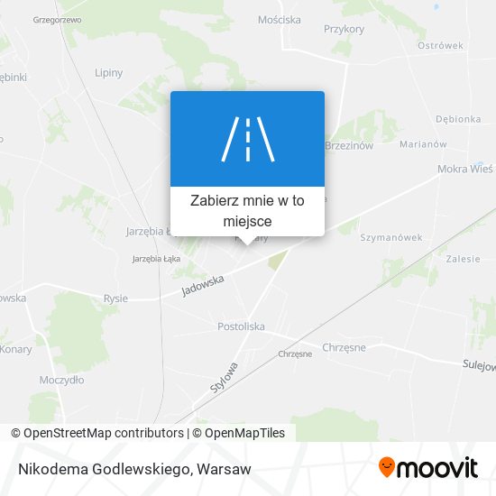 Mapa Nikodema Godlewskiego