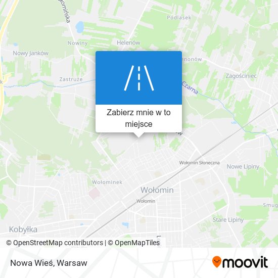 Mapa Nowa Wieś