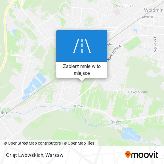 Mapa Orląt Lwowskich