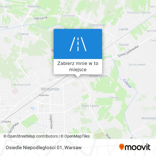 Mapa Osiedle Niepodległości 01