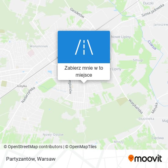 Mapa Partyzantów